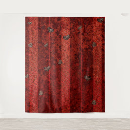 Tapeçaria com Foto do Dia de os namorados Vermelho