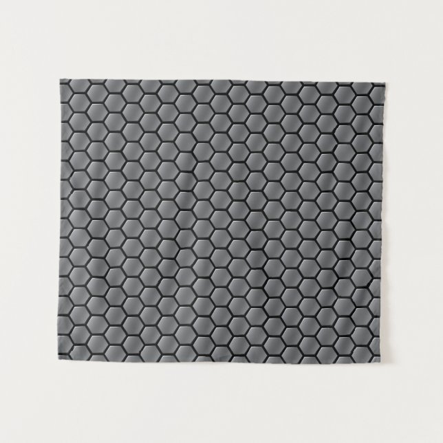 Tapeçaria com padrão metálico (Frente (Horizontal))