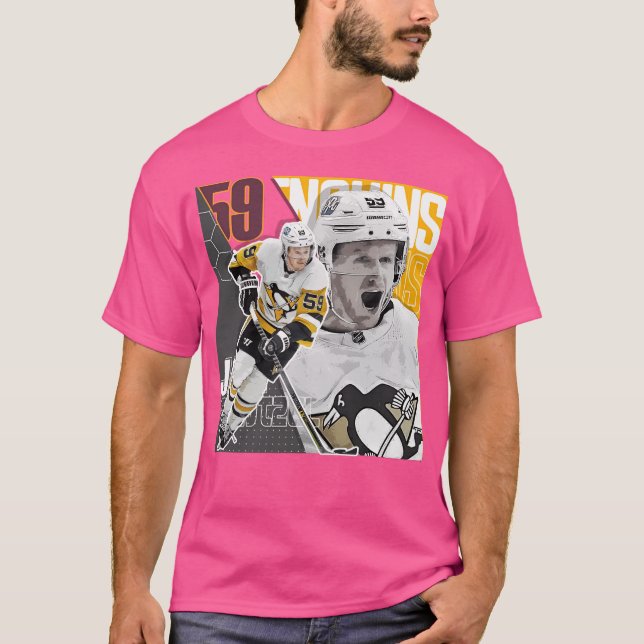 Tapeçaria da Camisa de Hóquei Jake Guentzel (Frente)