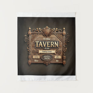 Tapeçaria da Parede Medieval Personalizável