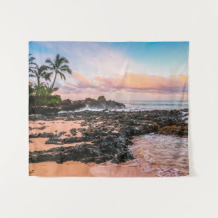 Tapeçaria da praia de Havaí