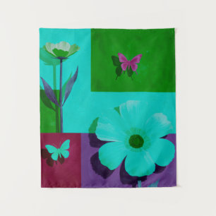 Tapeçaria de Arte Colorida