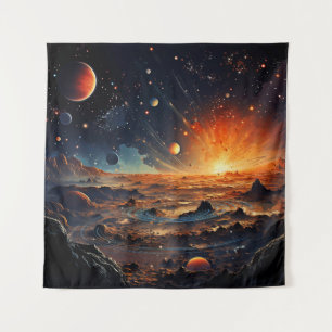 Tapeçaria de Arte do Sistema Solar