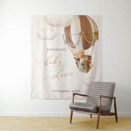 Tapeçaria de Balões de Urso Neutra em Gênero