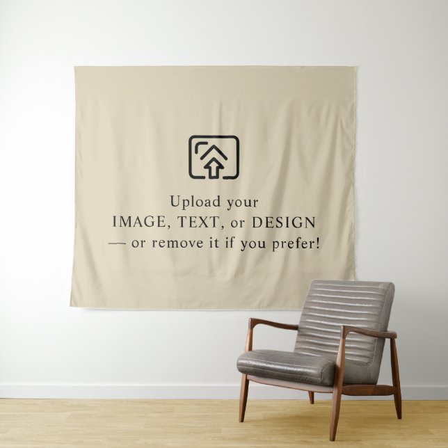 Tapeçaria De Beige Quente - Faça Com Que Seja Sua  (In Situ (Horizontal))