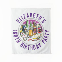 Tapeçaria de Celebração de Aniversário de 100 Anos