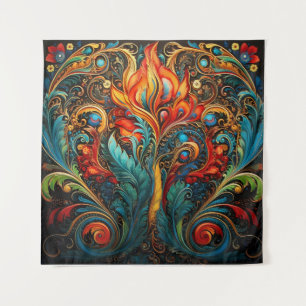 tapeçaria de decor boêmico