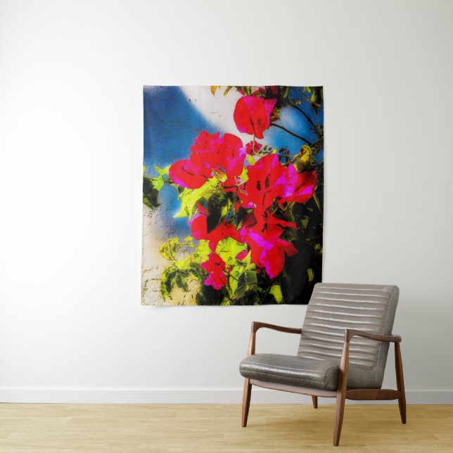 Tapeçaria de Flores Brilhantes (In Situ)