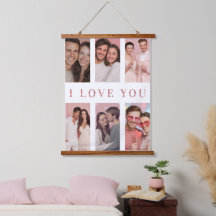 Tapeçaria de Fotos Personalizadas para o Dia dos N