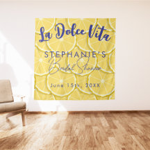 Tapeçaria de Fundo para Cabine de Fotos do Chá de 