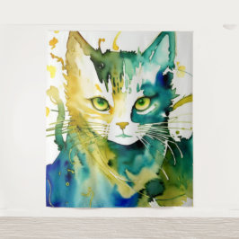 Tapeçaria de Gato Verde