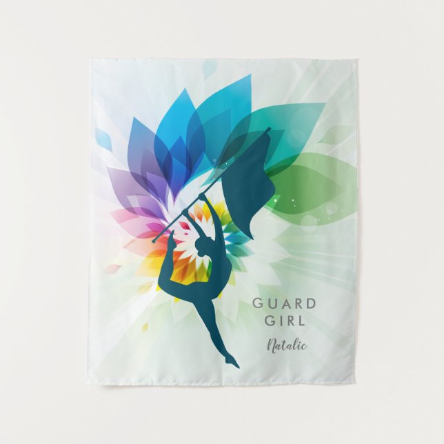 Tapeçaria de Guarda de cores personalizável (Frente)