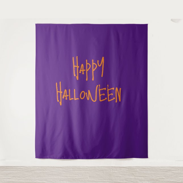 tapeçaria de Halloween (Frente)