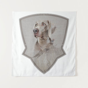 Tapeçaria de Impressão Poster do Weimaraner