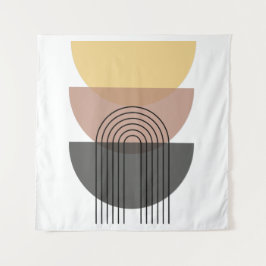 tapeçaria de meio século/Neutral/Geométrica