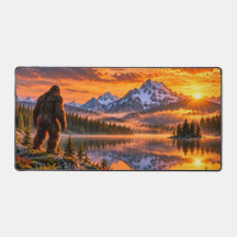 Tapeçaria de mesa Bigfoot Mountain Sunset