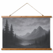 Tapeçaria de Paisagem Montanhosa