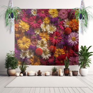 Tapeçaria de Parede de Flor Elegante Fundo