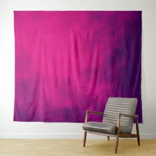 Tapeçaria de Parede Fumaça Rosa Neon – Personalizá