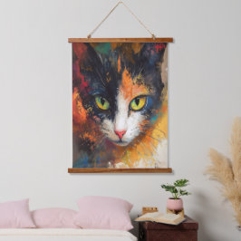 Tapeçaria De Pintar Com Óleo De Gato