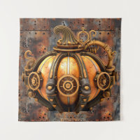 Tapeçaria De Pumpkin Do Steampunk