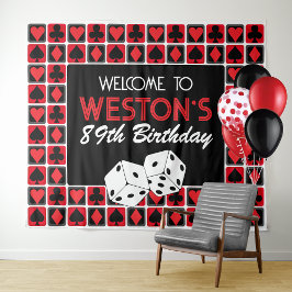 Tapeçaria do Fundo do Partido Poker do Casino Pers