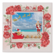 Tapeçaria do Muro de Natal Tropical