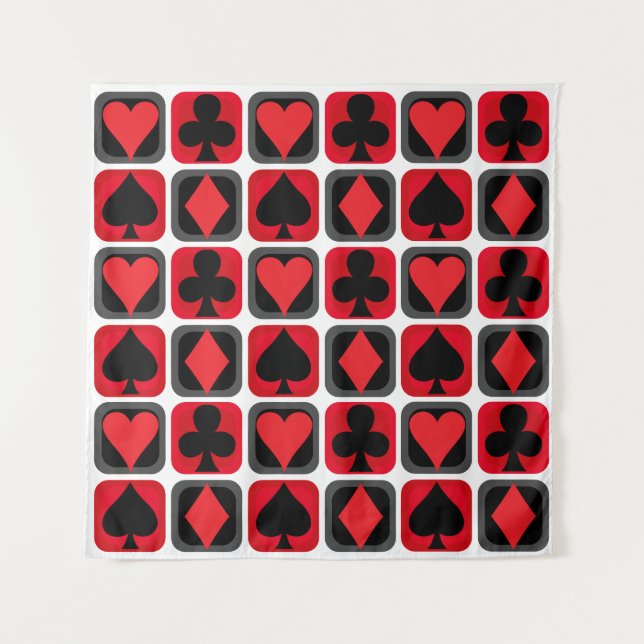 Tapeçaria do naipe de caixão do caixão (Frente)