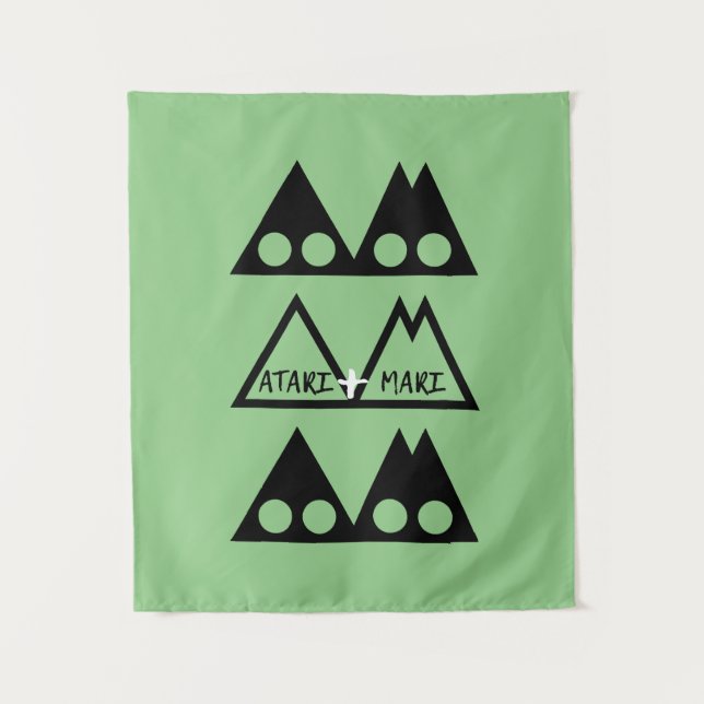 Tapeçaria do trilogo ATARI+MARI (Frente)