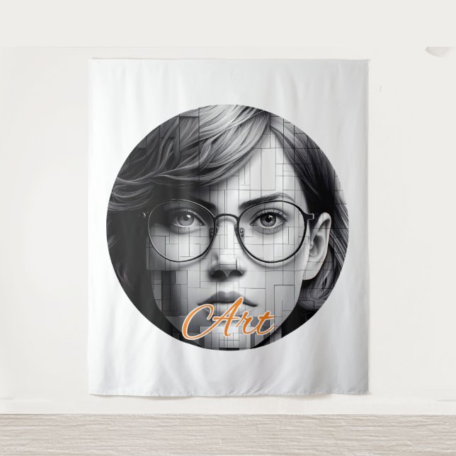 Tapeçaria Extra-Grande (88"x104") (Frente)