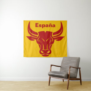 Tapeçaria feita sob encomenda estilizado do texto