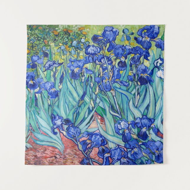 Tapeçaria Íris Vincent van Gogh (Frente)