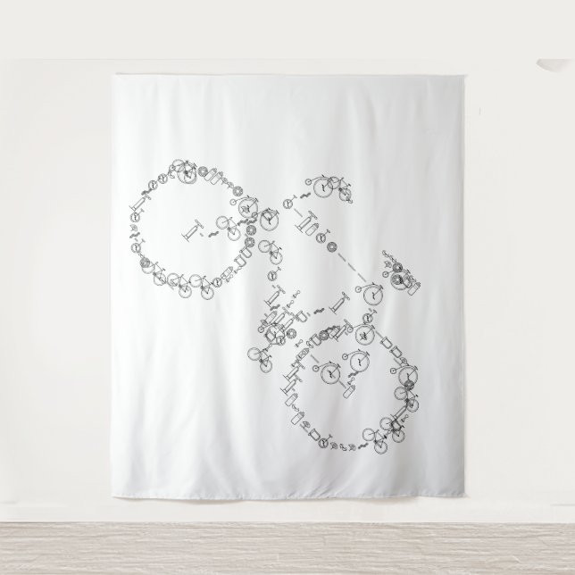 Tapeçaria On Your Bike (Frente)