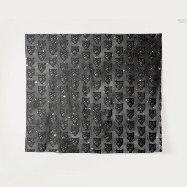 Tapeçaria Pantera Negra (Frente (Horizontal))