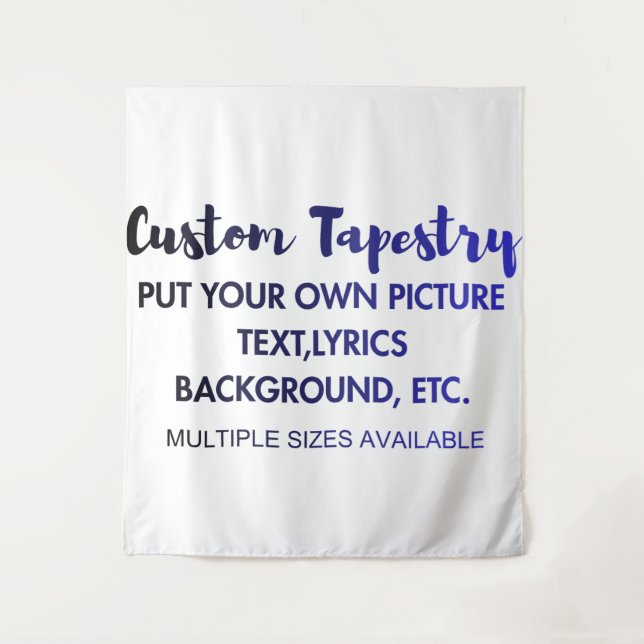 Tapeçaria Personalizada (Frente)