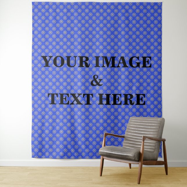 Tapeçaria Personalizada com Foto e Texto (In Situ)