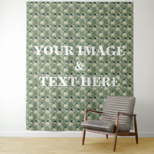 Tapeçaria Personalizada com Foto e Texto