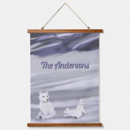 Tapeçaria Personalizada Da Família Fox