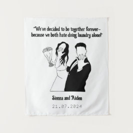 Tapeçaria Personalizada de Casamento