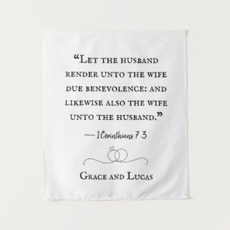 Tapeçaria Personalizada de Casamento