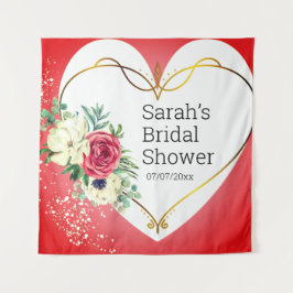 tapeçaria personalizada do chá de casamento