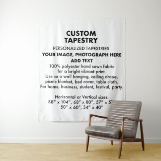 Tapeçaria Personalizada Pendurada na Parede 68"x80