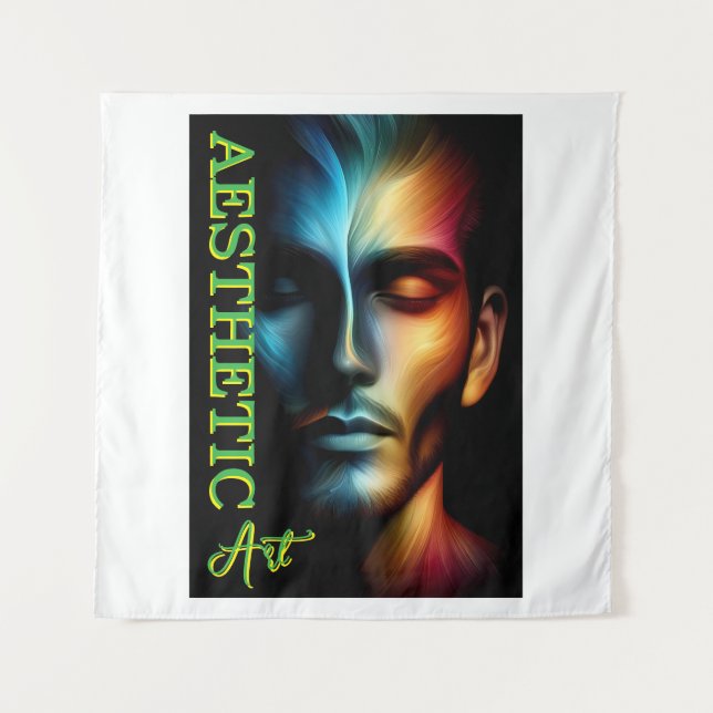 Tapeçaria Quadrada (144 cm x 144 cm) (Frente)