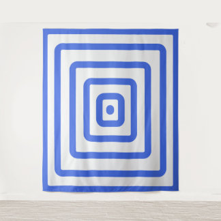 Tapeçaria Royal Blue Target – Personalizável