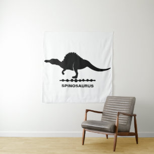 Tapeçaria Silhueta de Dinosaurio Spinosaurus
