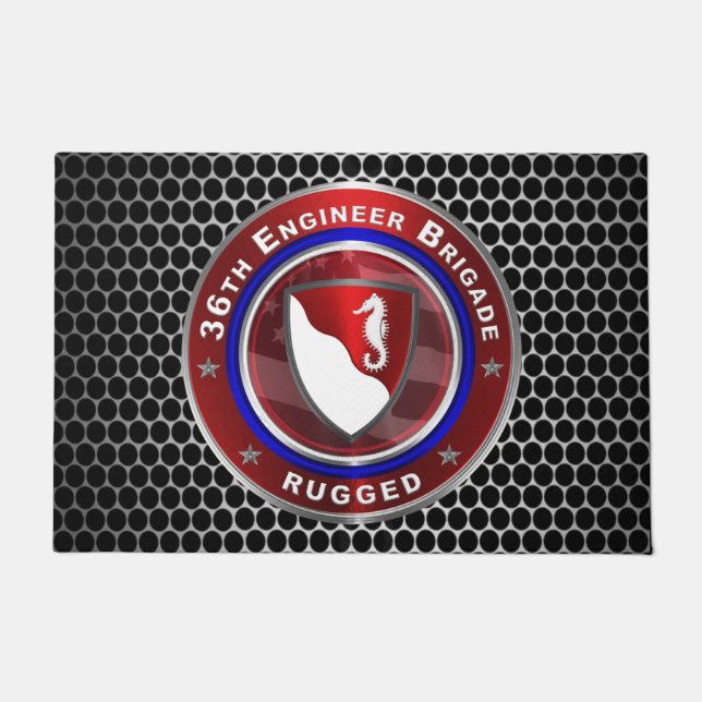 Tapete 36.ª Brigada de Engenheiro "Enrolado" (Frente)