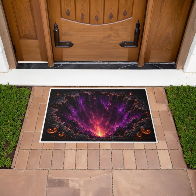 Tapete 3D Halloween Abyss Illusion Doormat (Ar livre)