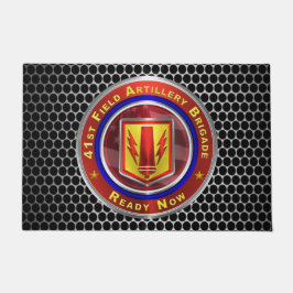 Tapete 41 Brigada de Artilharia em Campos de rua