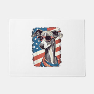 Tapete 4 De Julho, Bandeira Italiana De Greyhound Dog