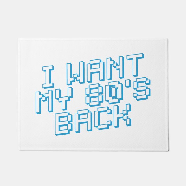 Tapete 80s com sobra (Frente)